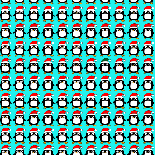It's penguin-ig to look a lot like Christmas