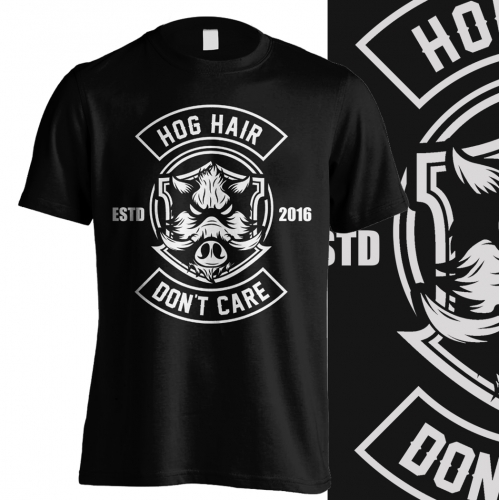 Hog Hair designs T shirt thumb