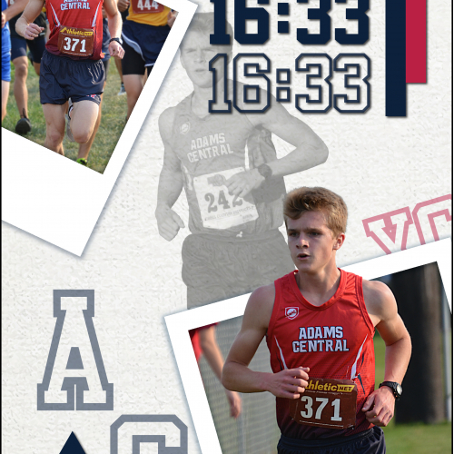 Cross Country sports graphic
