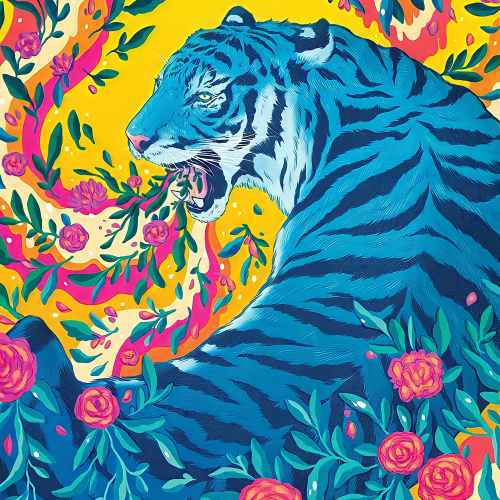 Tiger illustration thumb