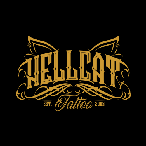 hellcat tattoo studio logo thumb