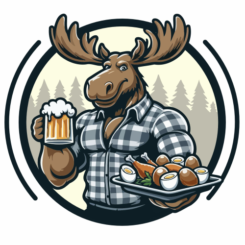 Moose shirt and chopp