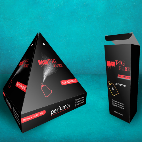 Hashtag pure Perfumes packges