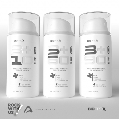 Skin care label design