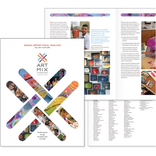 Annual Report for Non-Profit Organization thumb