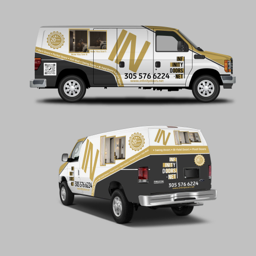 Infinity Doors Car Wrap