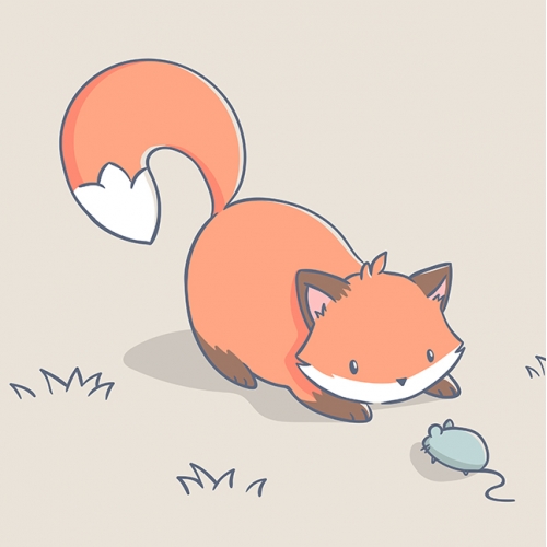 Cute animals illustration thumb