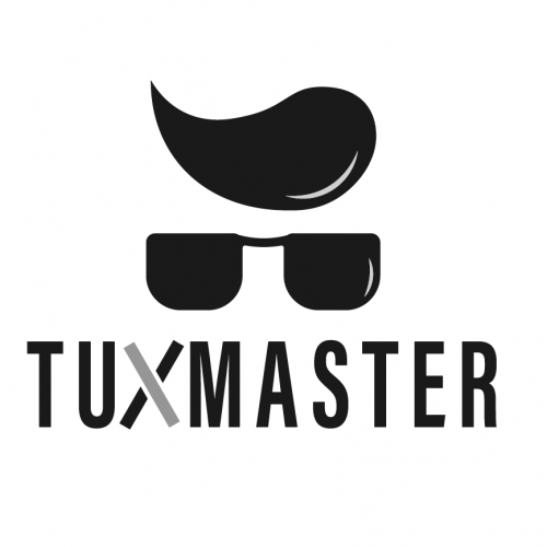 Bold logo for men's clothing store