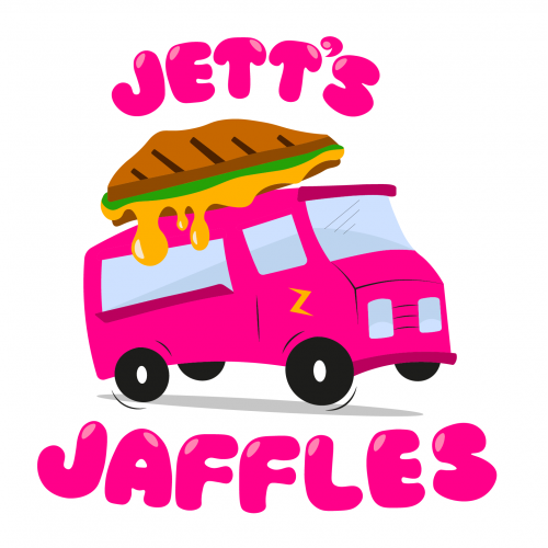 Colourful logo for food truck