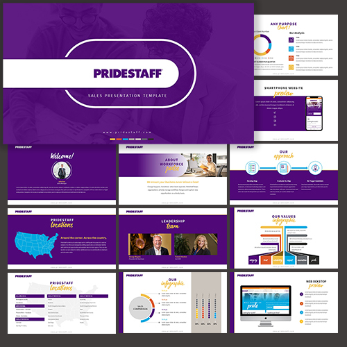 PrideStaff Sales Presentation PPT Contest