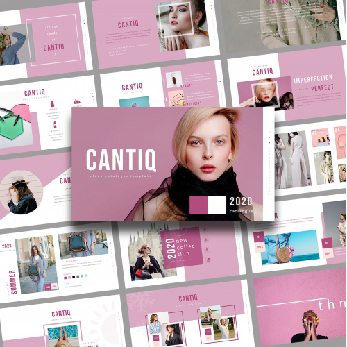 Cantiq - Clean Catalogue Template