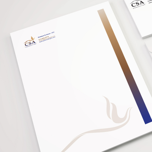 CSA Consulting - Stationery Design