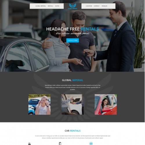 Global Imperial - Website Design