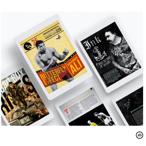 Magazines and Brochures made for various clients