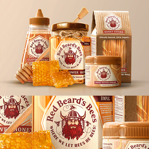 Post-Logo Design Product Labels