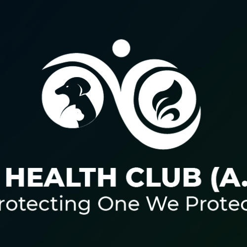 Simple logo design for a health organization