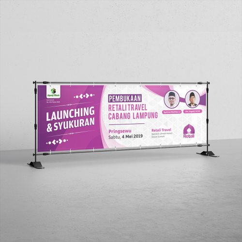 Banner Design for Retali Travel's Event