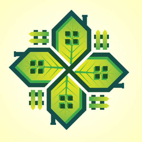 Ambigram Green House Logo thumb