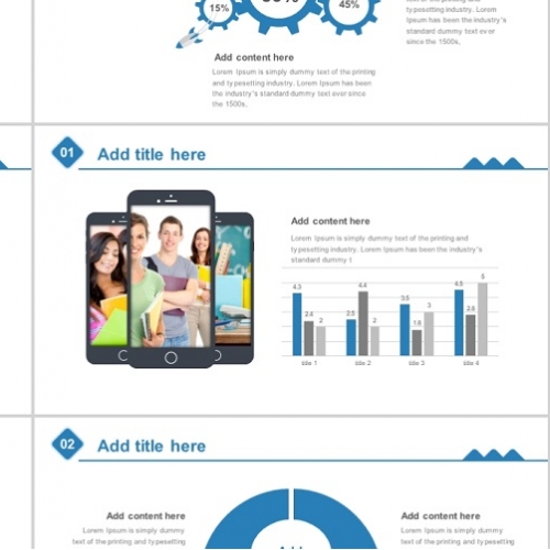 work report powerpoint template