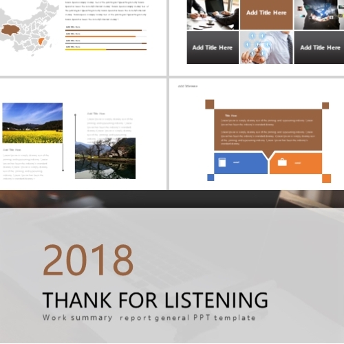 Job summary powerpoint template