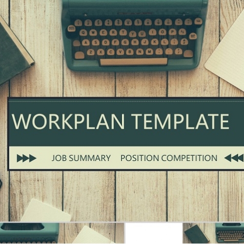 work plan powerpoint template