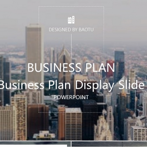 business plan powerpoint template