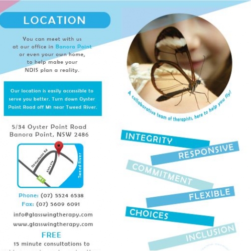 Outside of Tri-Fold Brochure