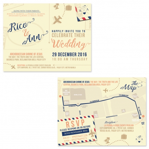 Save-the-Date Card for Wedding thumb