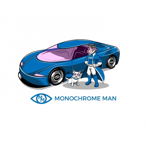 Monochrome Man Super Car thumb