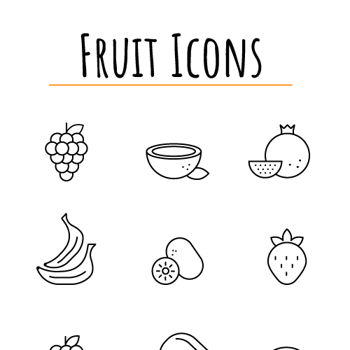 Fruit Icons