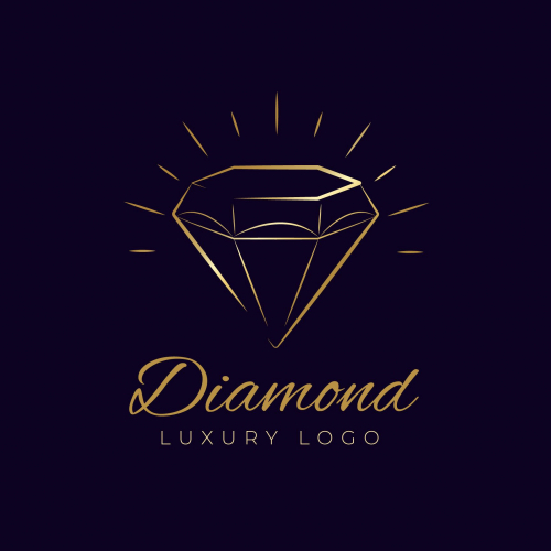 Diamond Luxury Logo business and branding logo vector