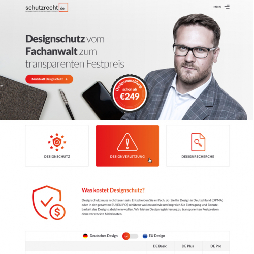 Website design for security law firm thumb