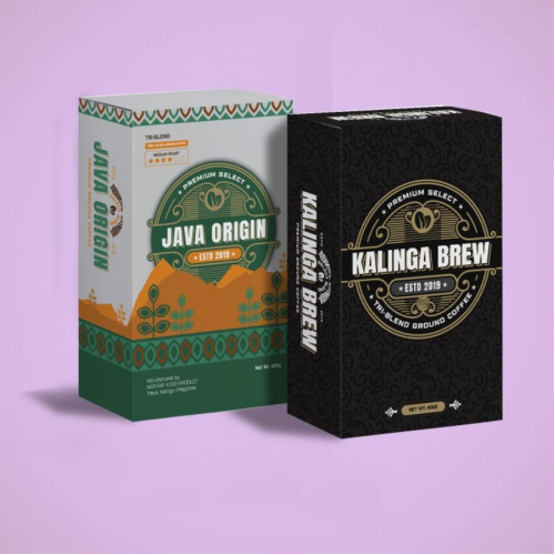 Box Packaging for Coffee