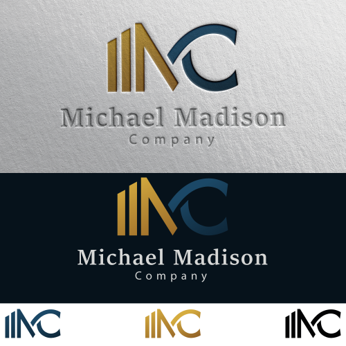 Michael Madison Company Logo: Abstract Initials