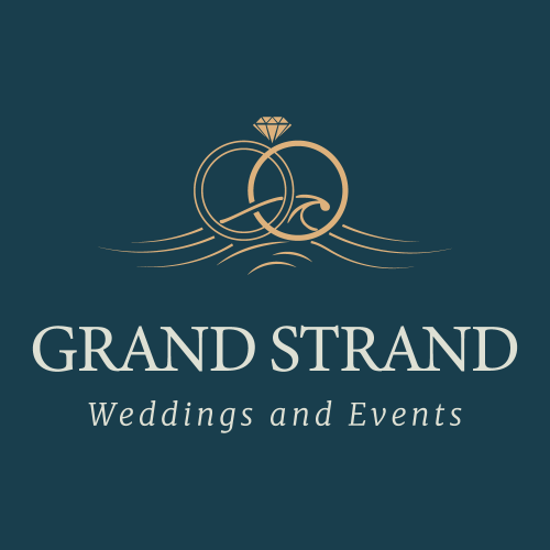 Grand Strand Logo: Beach Wedding Elegance