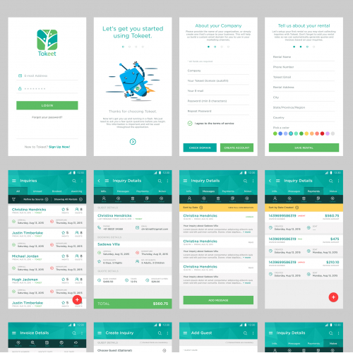 Android Apps User UI(user-interface) design thumb