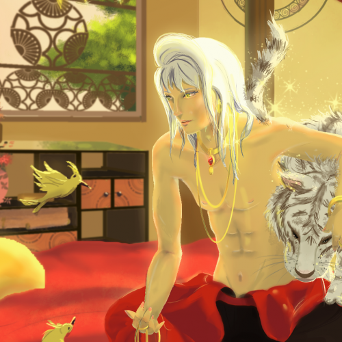 Silver tigers
