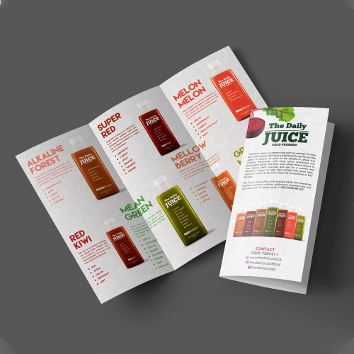 Trifold or 6 pages Brochure Design