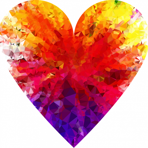 Colorful heart