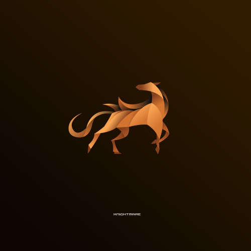 amazing horse logo icon