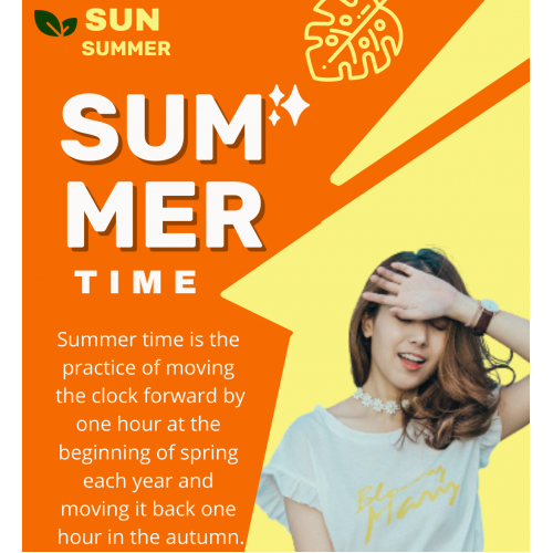 Summer Time Facebook Story