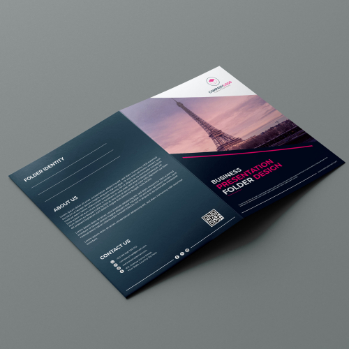 Presentation folder/ Documents folder Design.