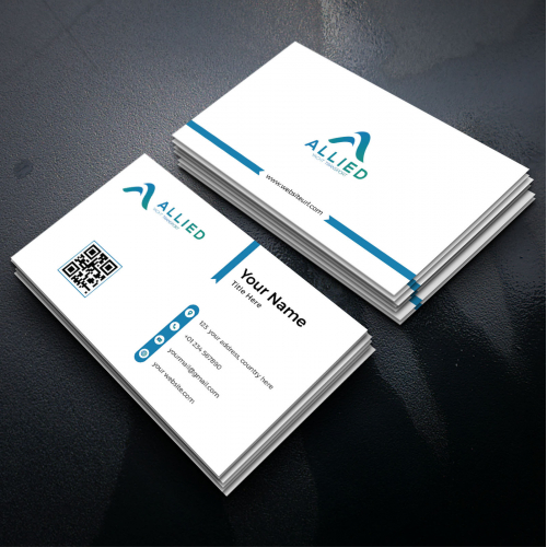 Minimalist and simple business card