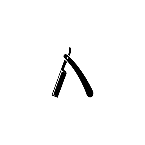 barber shop logo design