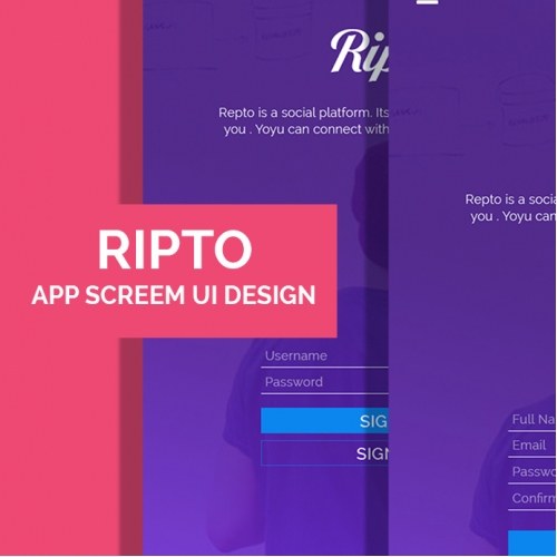 Mobile App UI/UX design thumb