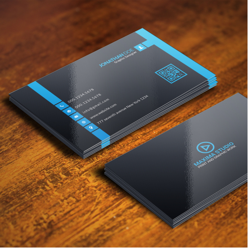 Corporate business card
