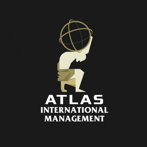 Logo design for ATLAS INTERNATIONAL MANAGEMENT
