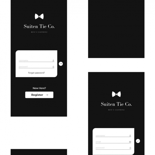 Sign up page ui design