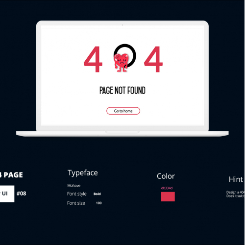 website ui design