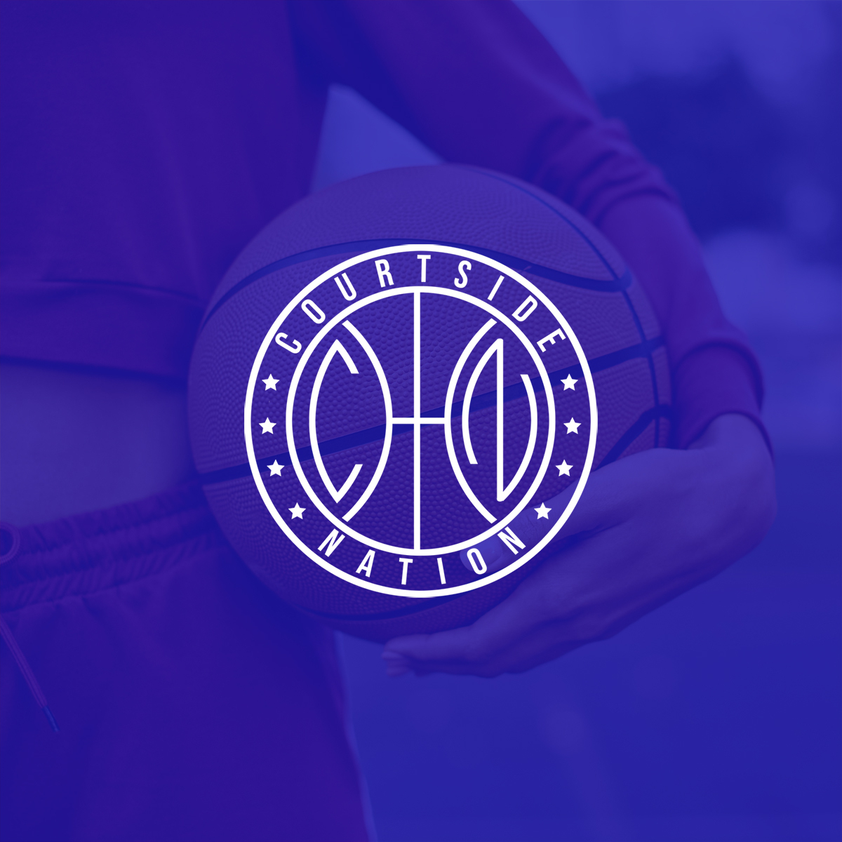 Basketball sports logo for Youtube channel thumb